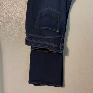 Flattering boot cut jean